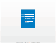 Tablet Screenshot of email.province.namur.be